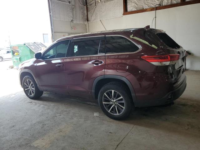 Vin: 5tdkzrfh5js267732, lot: 57862535, toyota highlander se 20182
