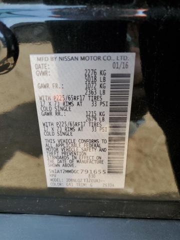 2016 NISSAN ROGUE S - 5N1AT2MM0GC791655