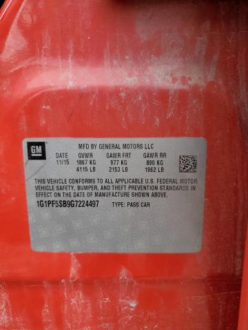 2016 CHEVROLET CRUZE LIMI - 1G1PF5SB9G7224497