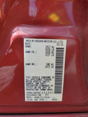 2016 NISSAN ALTIMA 2.5 - 1N4AL3AP3GC155357