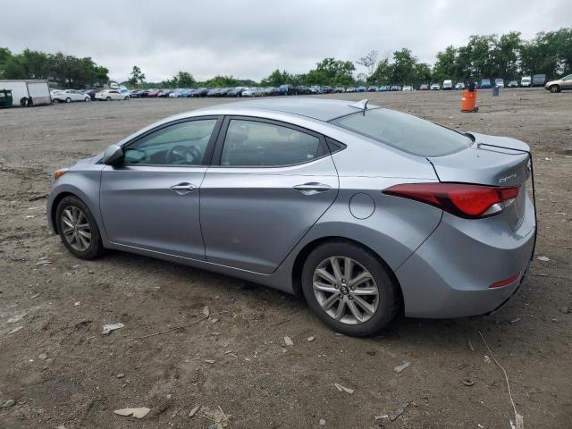 HYUNDAI ELANTRA SE 2015 silver  gas 5NPDH4AE4FH601452 photo #3