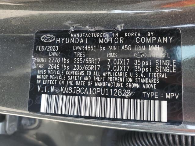 2023 HYUNDAI TUCSON KM8JBCA10PU112822