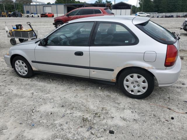 HONDA CIVIC DX 1998 silver hatchbac gas 2HGEJ644XWH120512 photo #3