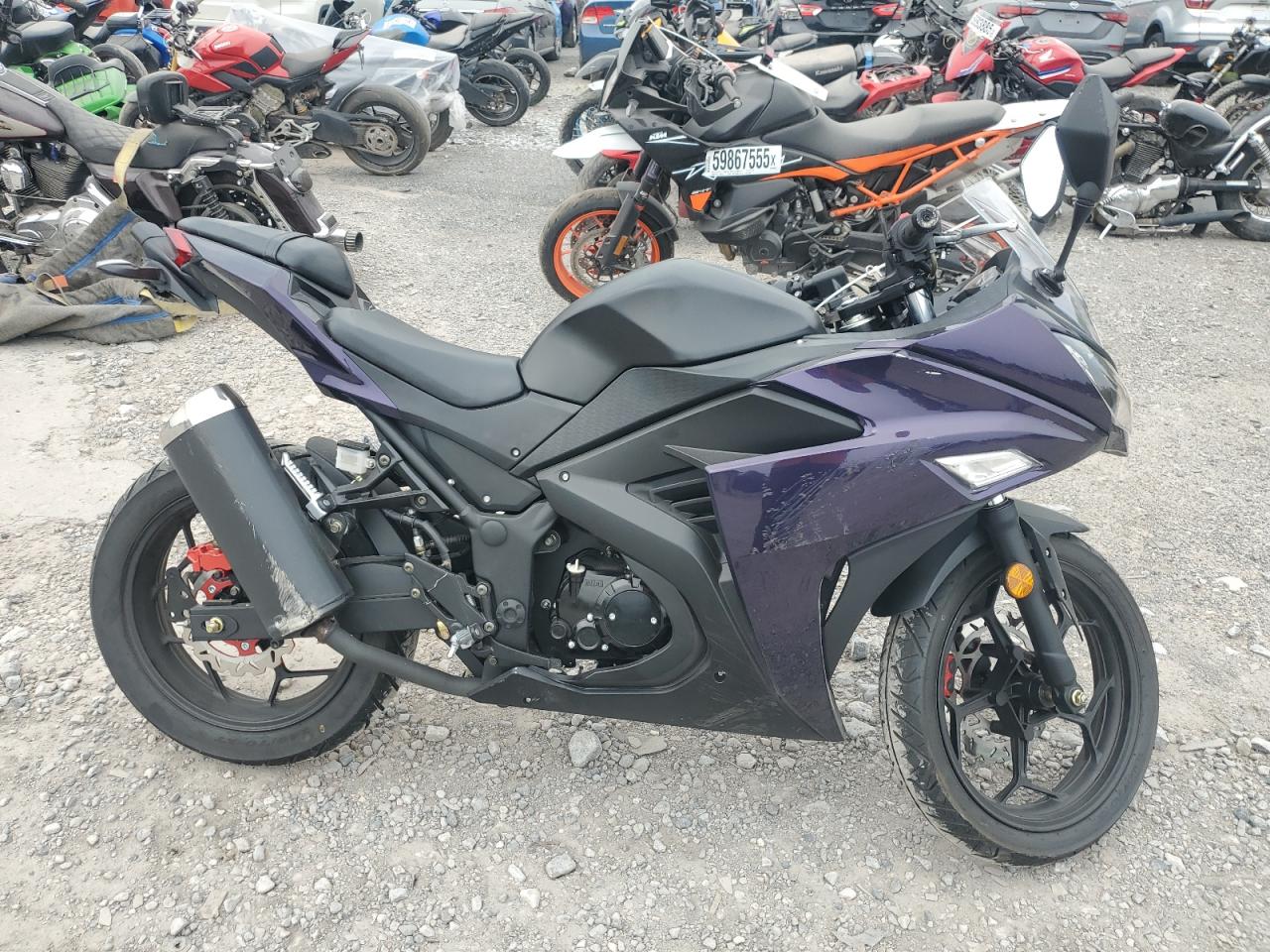  Salvage Dong Motorcycle