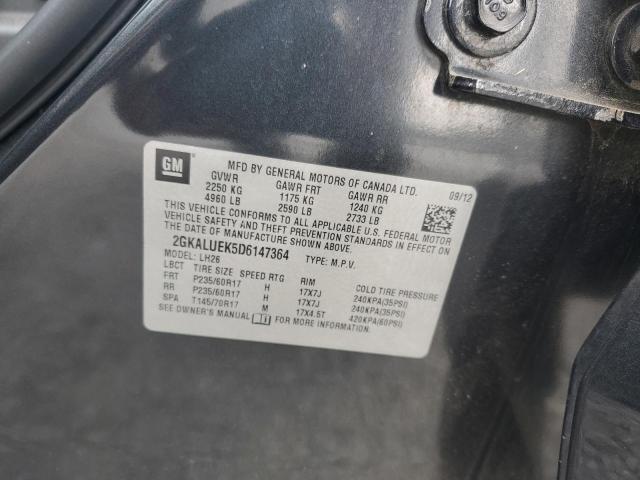 2013 GMC TERRAIN SL - 2GKALUEK5D6147364