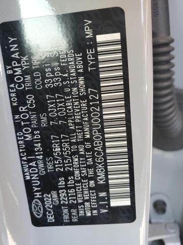2023 HYUNDAI KONA SEL - KM8K6CAB0PU002127