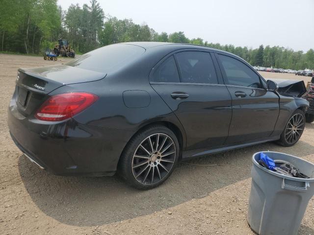 Vin: 55swf4kb9gu165022, lot: 59598005, mercedes-benz c-class 300 4matic 20163