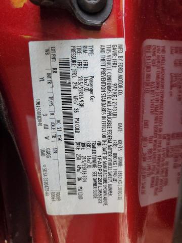 2015 FORD FOCUS SE 1FADP3F28FL365322