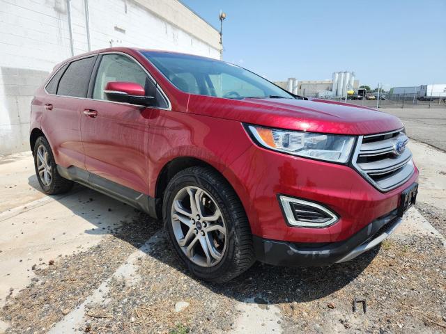 Vin: 2fmpk4k97hbb12201, lot: 58972965, ford edge titanium 20174