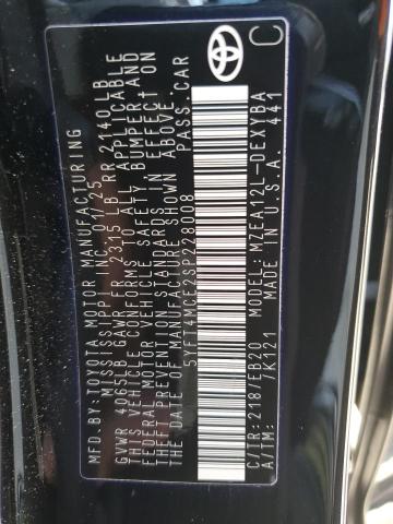 2025 TOYOTA COROLLA XS 5YFT4MCE2SP228008