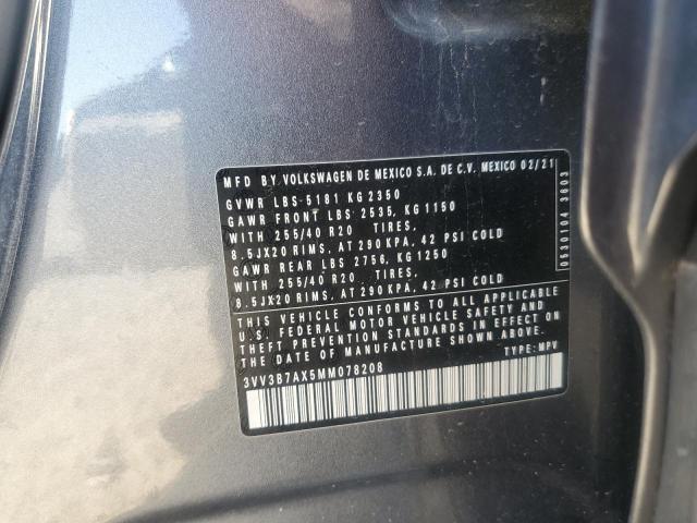 2021 VOLKSWAGEN TIGUAN SE - 3VV3B7AX5MM078208