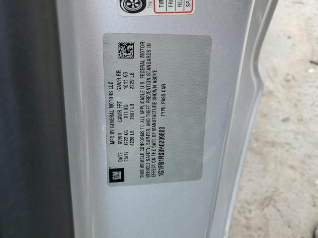 2017 CHEVROLET CAMARO LT #3305510107