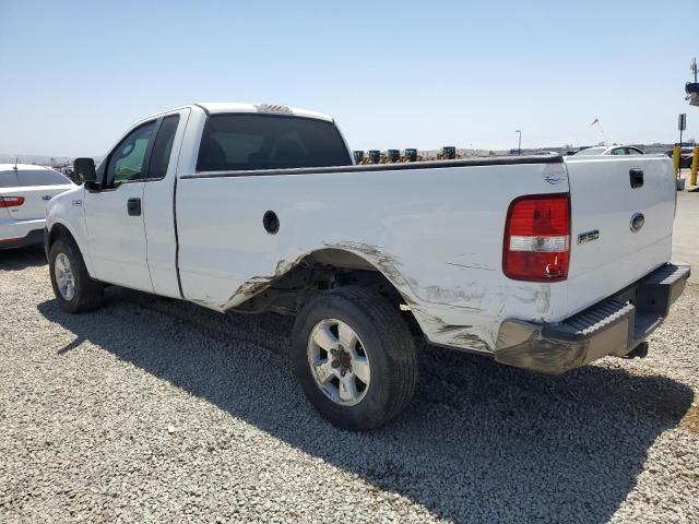 FORD F150 2005 white  gas 1FTRF12255NB53669 photo #3