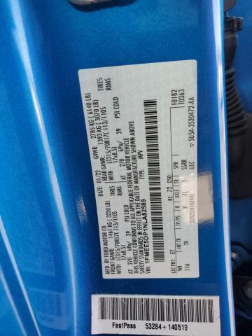 2022 FORD BRONCO BAS 1FMEE5DP1NLA82589