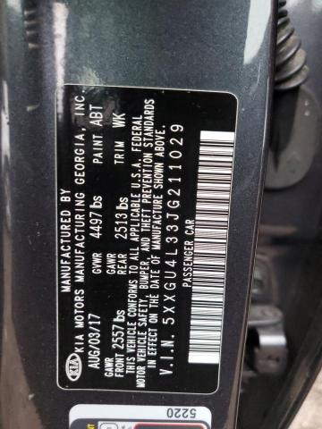 2018 KIA OPTIMA EX 5XXGU4L33JG211029