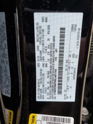 2024 FORD BRONCO BAD 1FMEE9BP9RLA81142