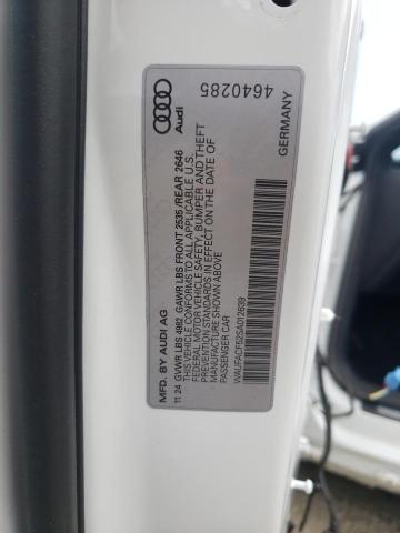 2025 AUDI A5 PREMIUM - WAUFACF52SA012639