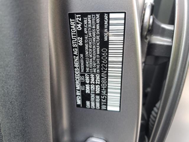 2021 MERCEDES-BENZ CLA 250 4M W1K5J4HB8MN226060