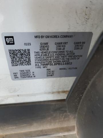 2023 CHEVROLET TRAILBLAZE - KL79MPSL8PB114903