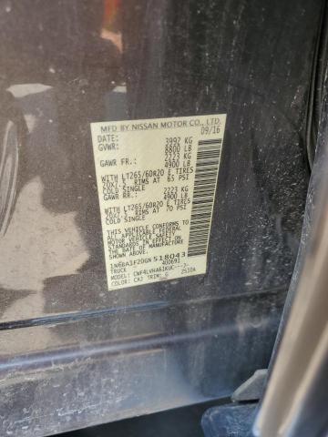 2016 NISSAN TITAN XD S 1N6BA1F20GN518043