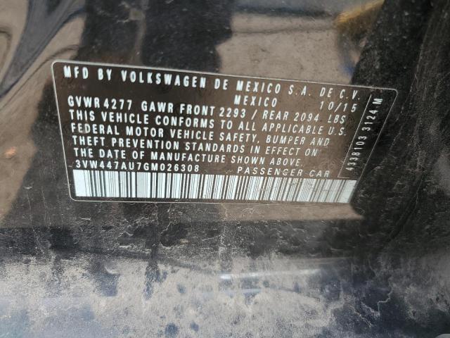 2016 VOLKSWAGEN GTI S/SE 3VW447AU7GM026308