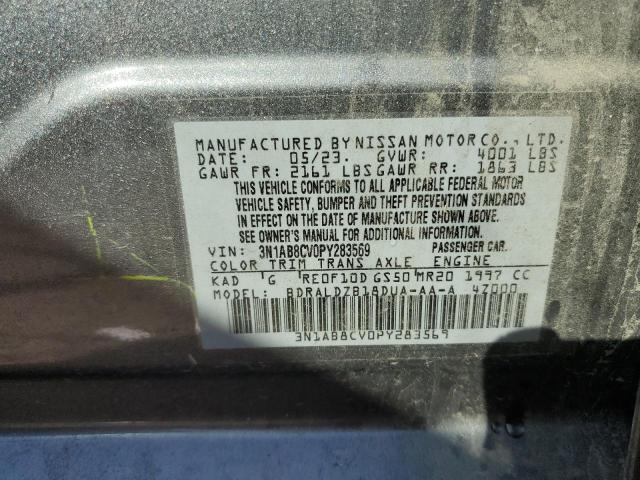 2023 NISSAN SENTRA SV - 3N1AB8CV0PY283569