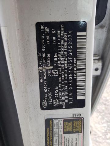 2015 KIA OPTIMA EX 5XXGN4A75FG452374