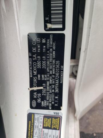 2017 KIA FORTE LX 3KPFK4A72HE015626
