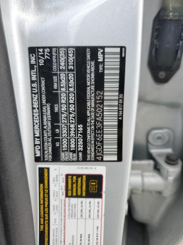 2015 MERCEDES-BENZ GL 450 4MA 4JGDF6EE3FA502152