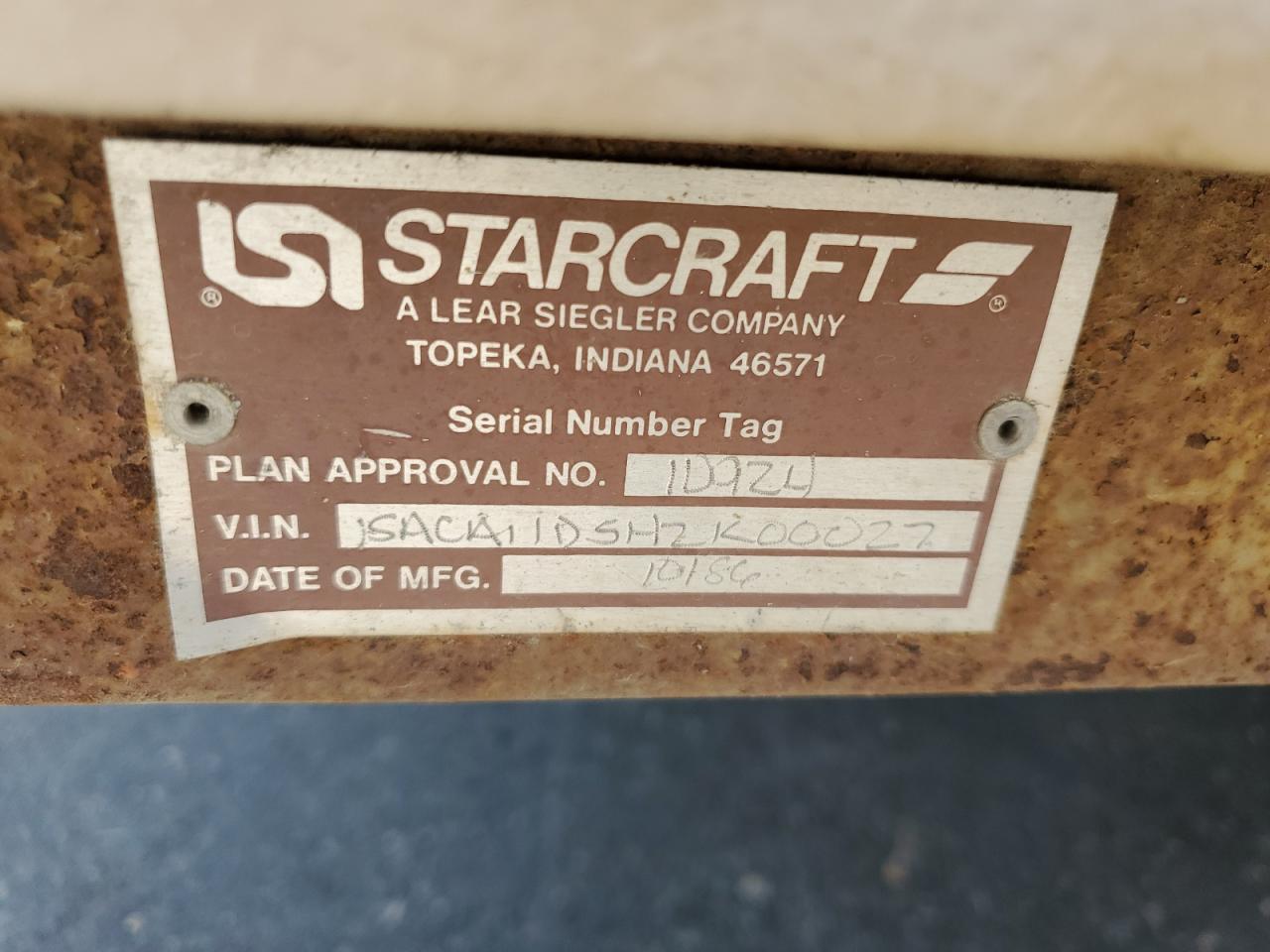 Lot #3264410455 1986 OTHER TRAILER