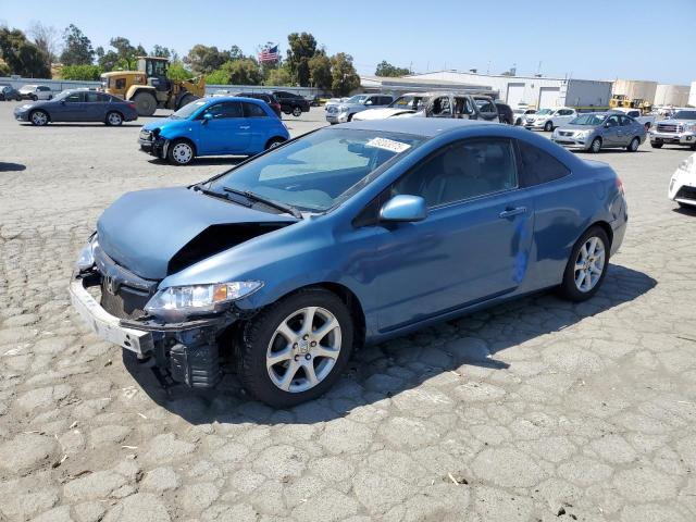 HONDA CIVIC LX 2007 blue  gas 2HGFG12667H579547 photo #1