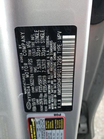 2015 HYUNDAI SANTA FE G - KM8SRDHF9FU117295