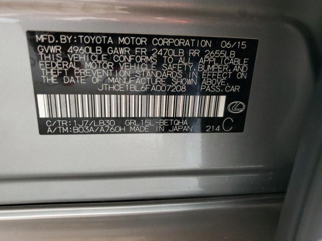 2015 LEXUS GS 350 JTHCE1BL6FA007208