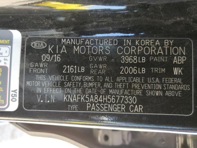 2017 KIA FORTE LX KNAFK5A84H5677330