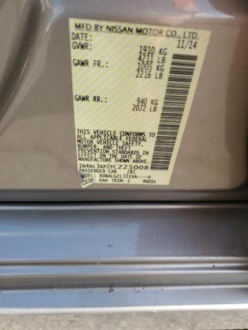 2015 NISSAN ALTIMA 2.5 - 1N4AL3AP2FC225008