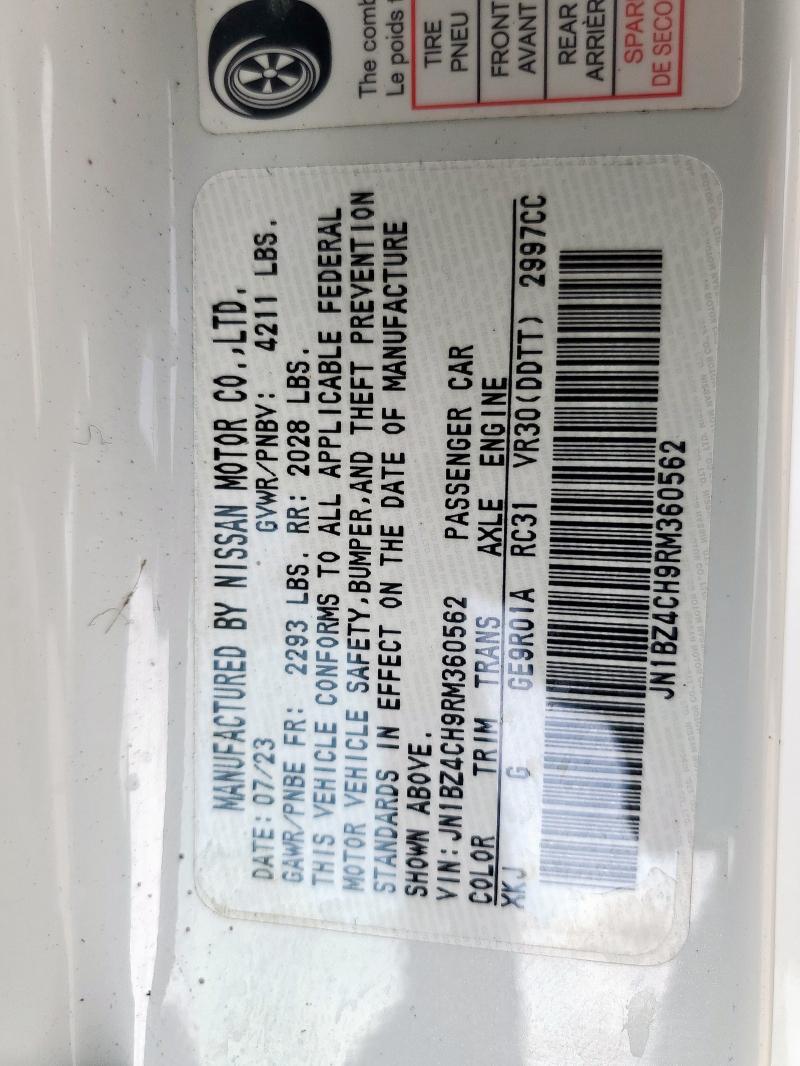 2024 NISSAN Z NISMO JN1BZ4CH9RM360562