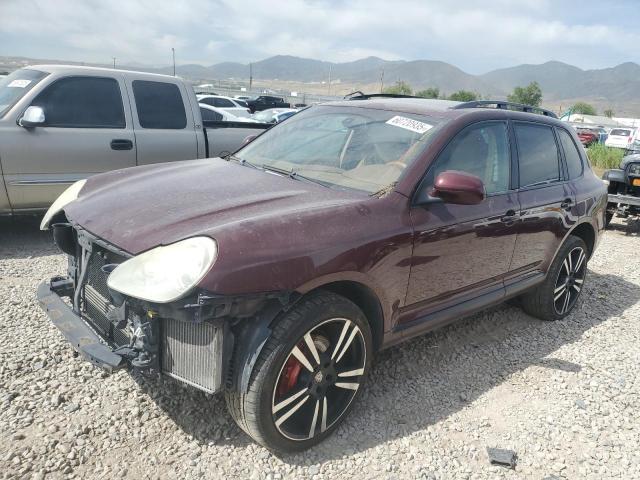 PORSCHE CAYENNE TU 2005 maroon  gas WP1AC29PX5LA90026 photo #1