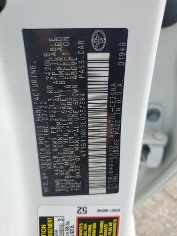 2020 TOYOTA CAMRY SE - 4T1G11AK6LU357984