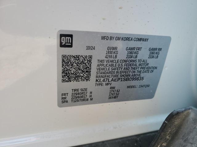 2025 BUICK ENVISTA PR KL47LAEP1SB099835