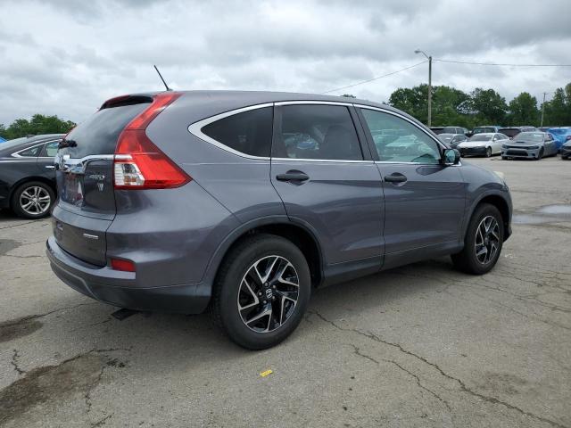 Vin: 5j6rm4h49gl025377, lot: 61538085, honda crv se 20163