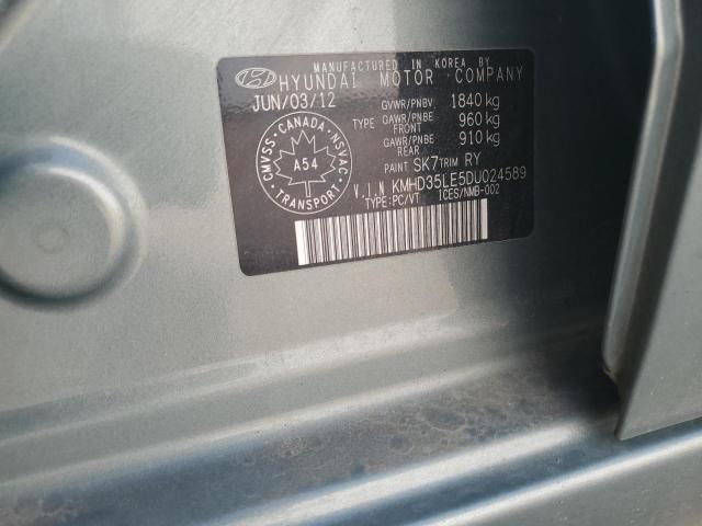 2013 HYUNDAI ELANTRA GT - KMHD35LE5DU024589