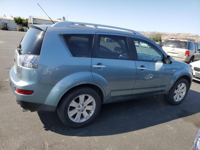 MITSUBISHI OUTLANDER 2007 teal 4dr spor gas JA4MT41X87Z022436 photo #4