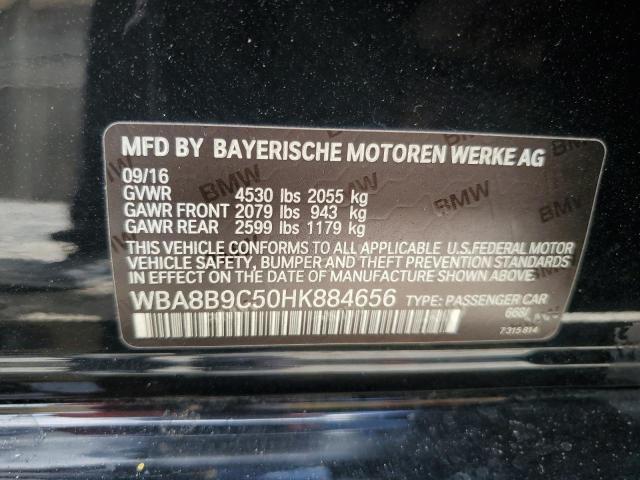 2017 BMW 330 I WBA8B9C50HK884656