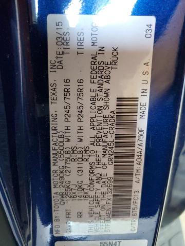 2015 TOYOTA TACOMA ACC - 5TFUU4EN1FX132699