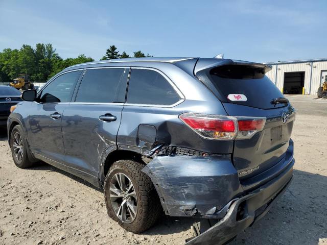 2016 TOYOTA HIGHLANDER 5TDJKRFH1GS273889