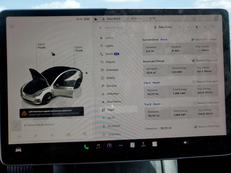 2022 TESLA MODEL 3 - 5YJ3E1EA8NF342987