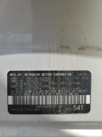 2020 MITSUBISHI OUTLANDER JA4AD3A3XLZ011441