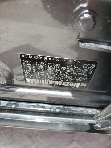2025 HONDA HR-V EXL 3CZRZ1H76SM756754