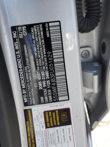 2015 MERCEDES-BENZ C 300 - 55SWF4JB3FU051629
