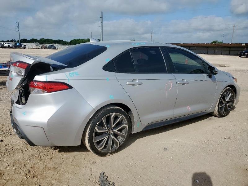Vin: 5yfm4rcexlp028464, lot: 61374575, toyota corolla se 20203